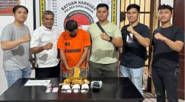 Polres Simalungun Gagalkan Peredaran 3,3 Ons Sabu, Sindikat Suro Jadi Target