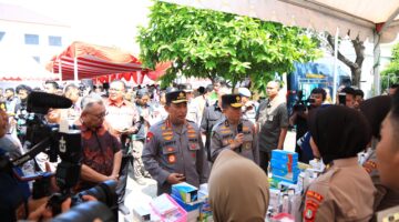 Kapolri Hadiri Puncak Bakti Kesehatan Jelang Hut ke-79 Bhayangkara, Diikuti Ratusan Ribu Peserta